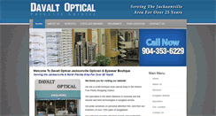 Desktop Screenshot of davaltoptical.com